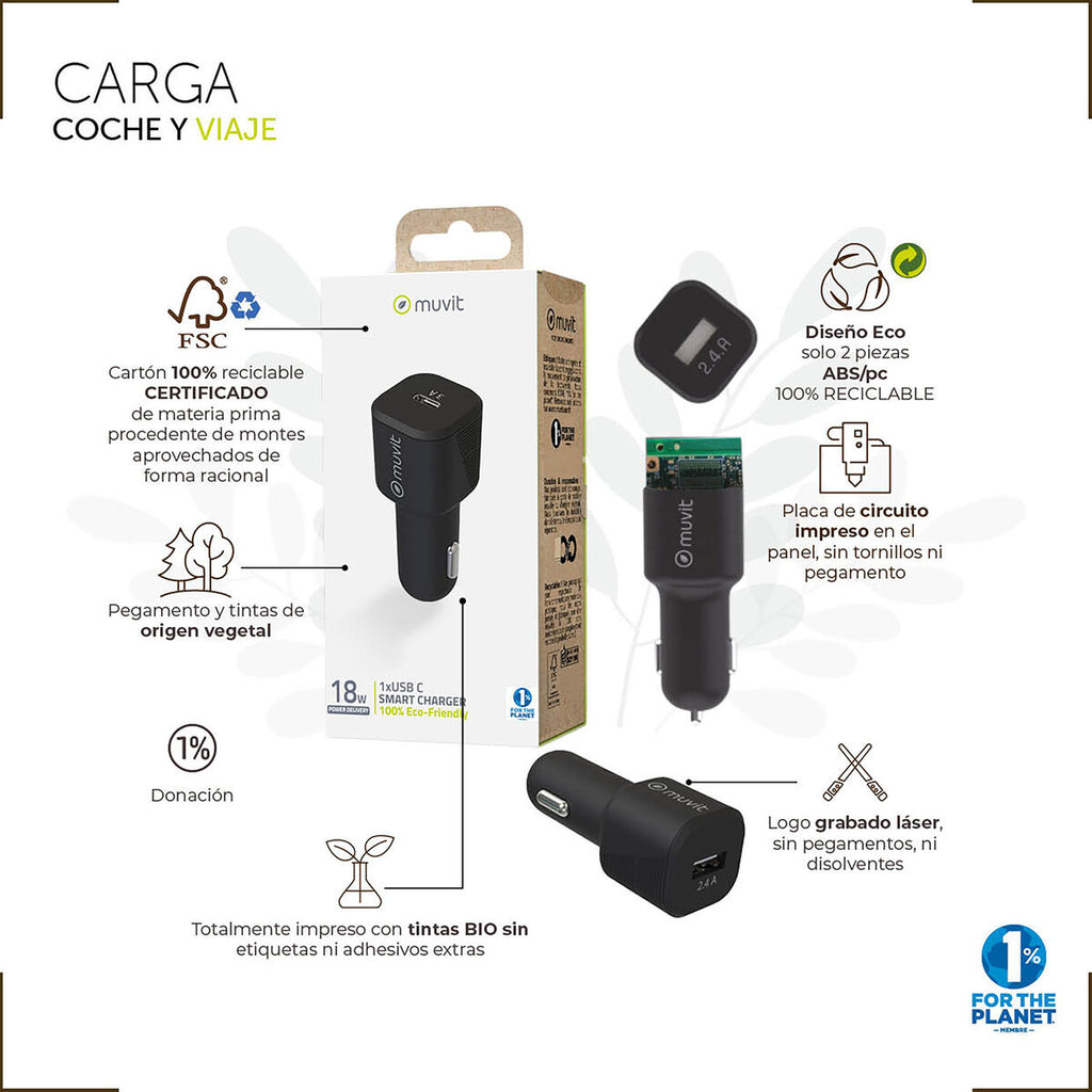 Car Charger Muvit